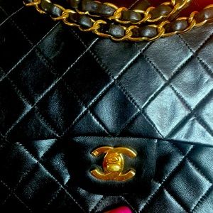 Chanel black medium double flap bag ❤️❤️